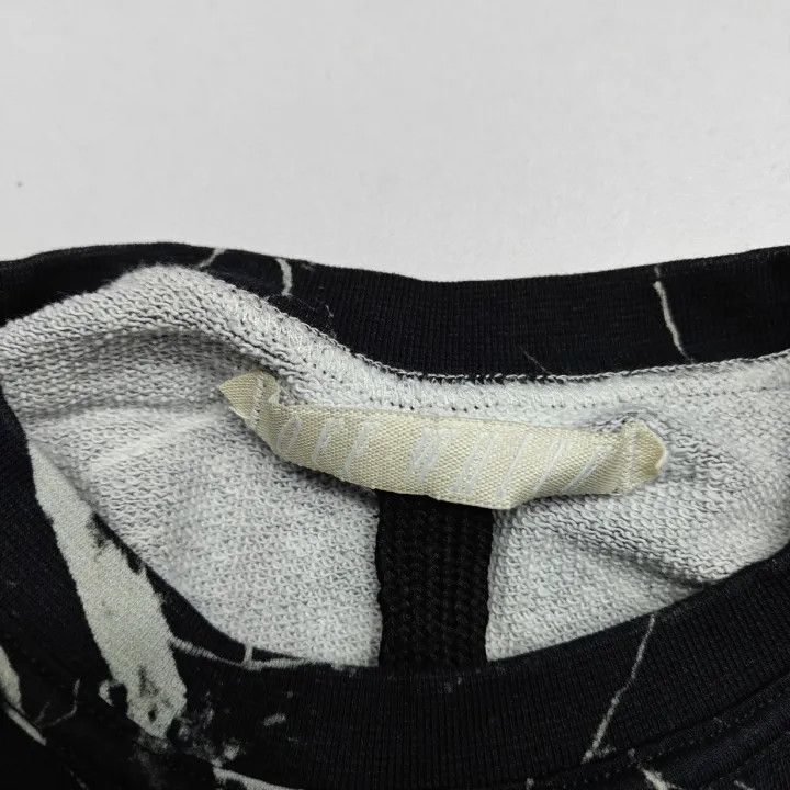 Off-White Off-White Black Marble Pattern Sweatshirt 0079 Size US XS / EU 42 / 0 - 4 Thumbnail