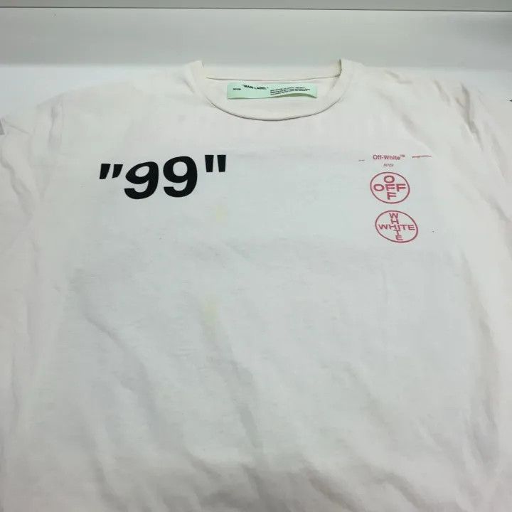 Off-White Off-White Graphic Short Sleeve T-Shirt 0079 Size US XS / EU 42 / 0 - 8 Thumbnail