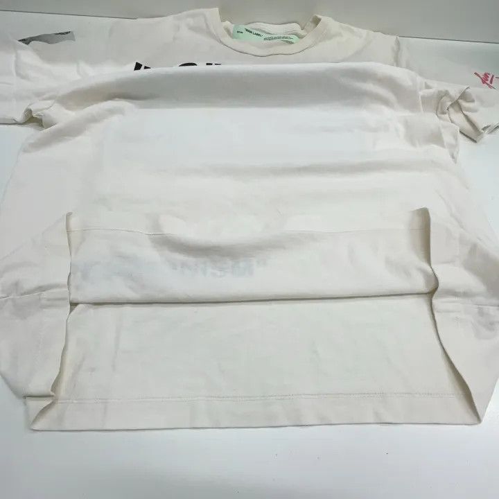 Off-White Off-White Graphic Short Sleeve T-Shirt 0079 Size US XS / EU 42 / 0 - 11 Thumbnail