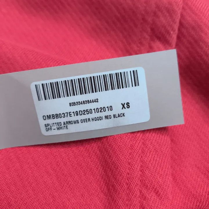 Off-White Off-White Split Arrows Oversized Hoodie 0079 Size US XS / EU 42 / 0 - 6 Thumbnail