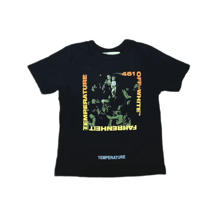Off-White Off-White Fahrenheit Short Sleeve T-Shirt 0079 Size US S / EU 44-46 / 1 - 2 Thumbnail