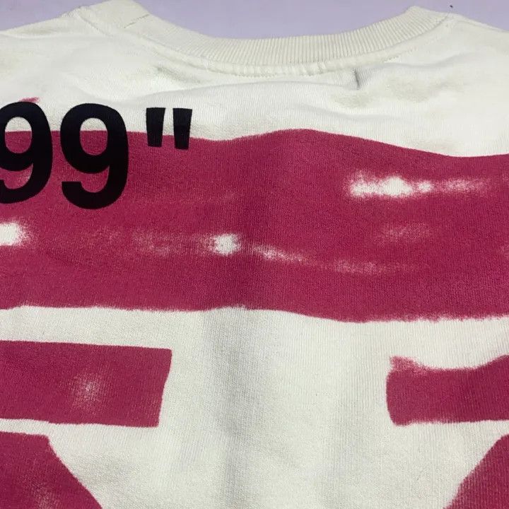 Off-White Off-White SS19 Logo Printed Sweatshirt for Men 0079 Size US S / EU 44-46 / 1 - 5 Thumbnail