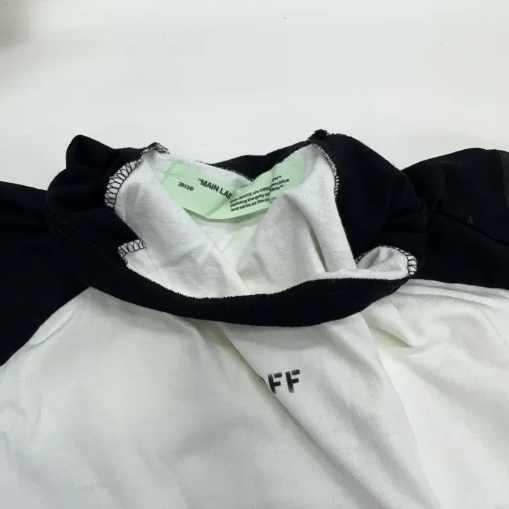 Off-White Off-White Colorblock Long Sleeve T-Shirt (SS19) 0079 Size US M / EU 48-50 / 2 - 7 Thumbnail