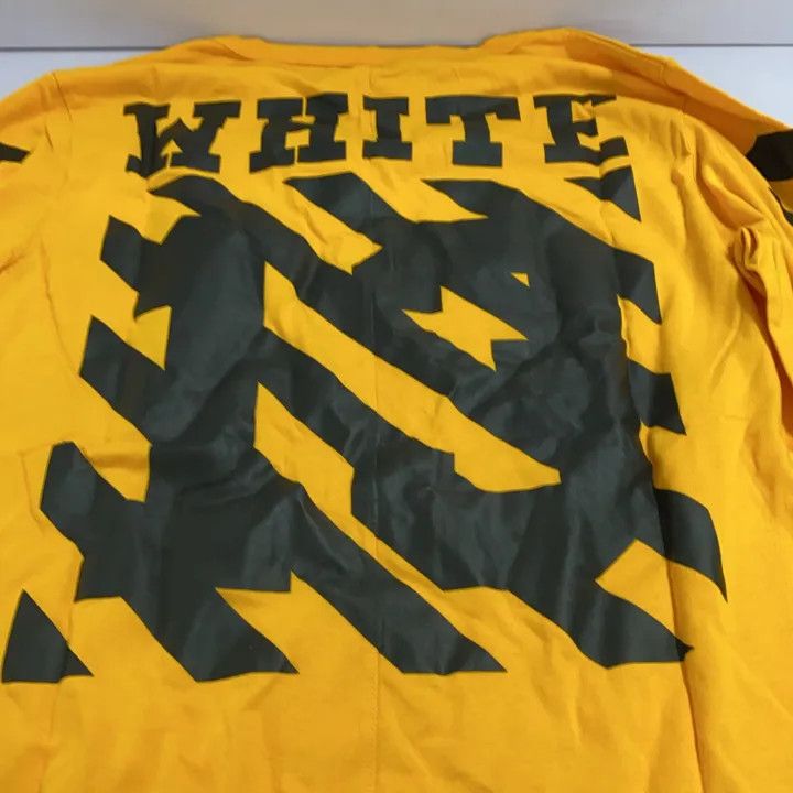 Off-White OFF-WHITE Long Sleeve Yellow T-Shirt for Everyone 0079 Size US S / EU 44-46 / 1 - 6 Thumbnail