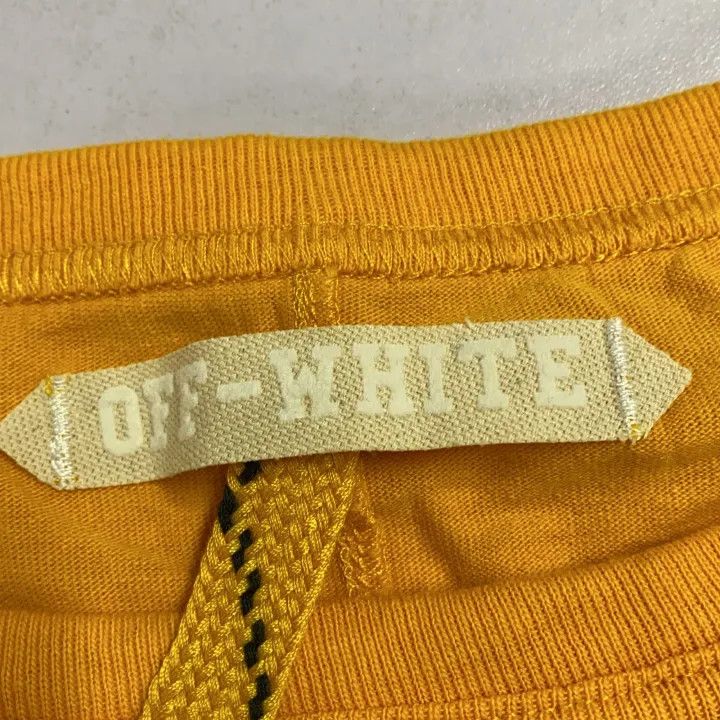 Off-White OFF-WHITE Long Sleeve Yellow T-Shirt for Everyone 0079 Size US S / EU 44-46 / 1 - 3 Thumbnail