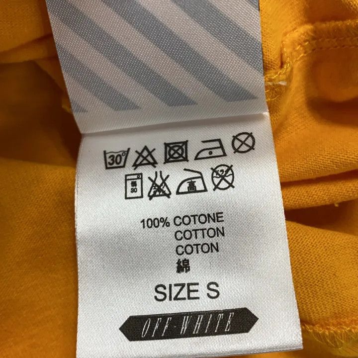 Off-White OFF-WHITE Long Sleeve Yellow T-Shirt for Everyone 0079 Size US S / EU 44-46 / 1 - 4 Thumbnail