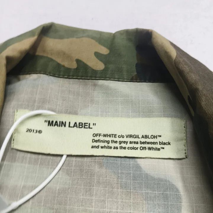 Off-White Off-White Camouflage Jacket for Men 0079 Size US XS / EU 42 / 0 - 10 Thumbnail