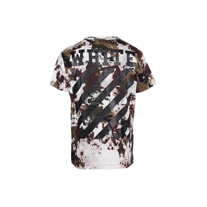Off-White Off-White Camo Print Short Sleeve T-Shirt 0079 Size US S / EU 44-46 / 1 - 2 Thumbnail