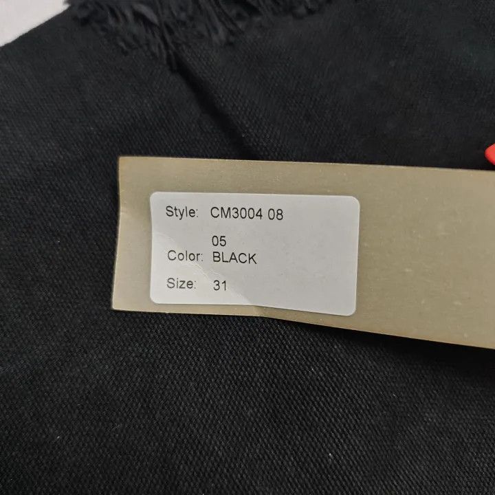 Off-White Off-White Distressed Slim Fit Black Jeans 0079 Size US 31 - 6 Thumbnail