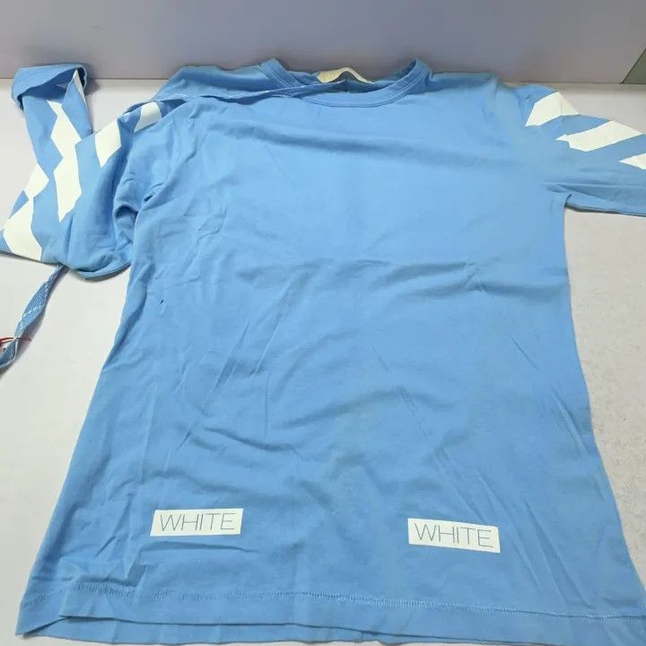 Off-White Off-White Long Sleeve Striped T-Shirt for Unisex 0079 Size US S / EU 44-46 / 1 - 9 Thumbnail
