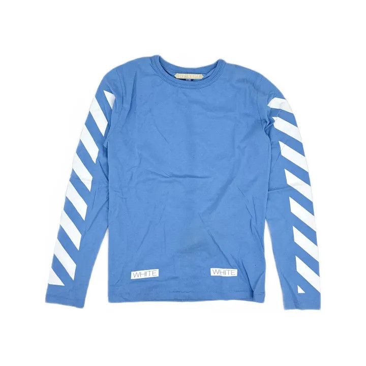 Off-White Off-White Long Sleeve Striped T-Shirt for Unisex 0079 Size US S / EU 44-46 / 1 - 2 Thumbnail