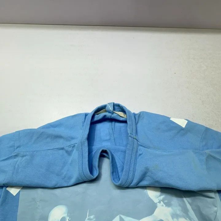 Off-White Off-White Blue Skull Painting T-Shirt 0079 Size US XXS / EU 40 - 8 Thumbnail