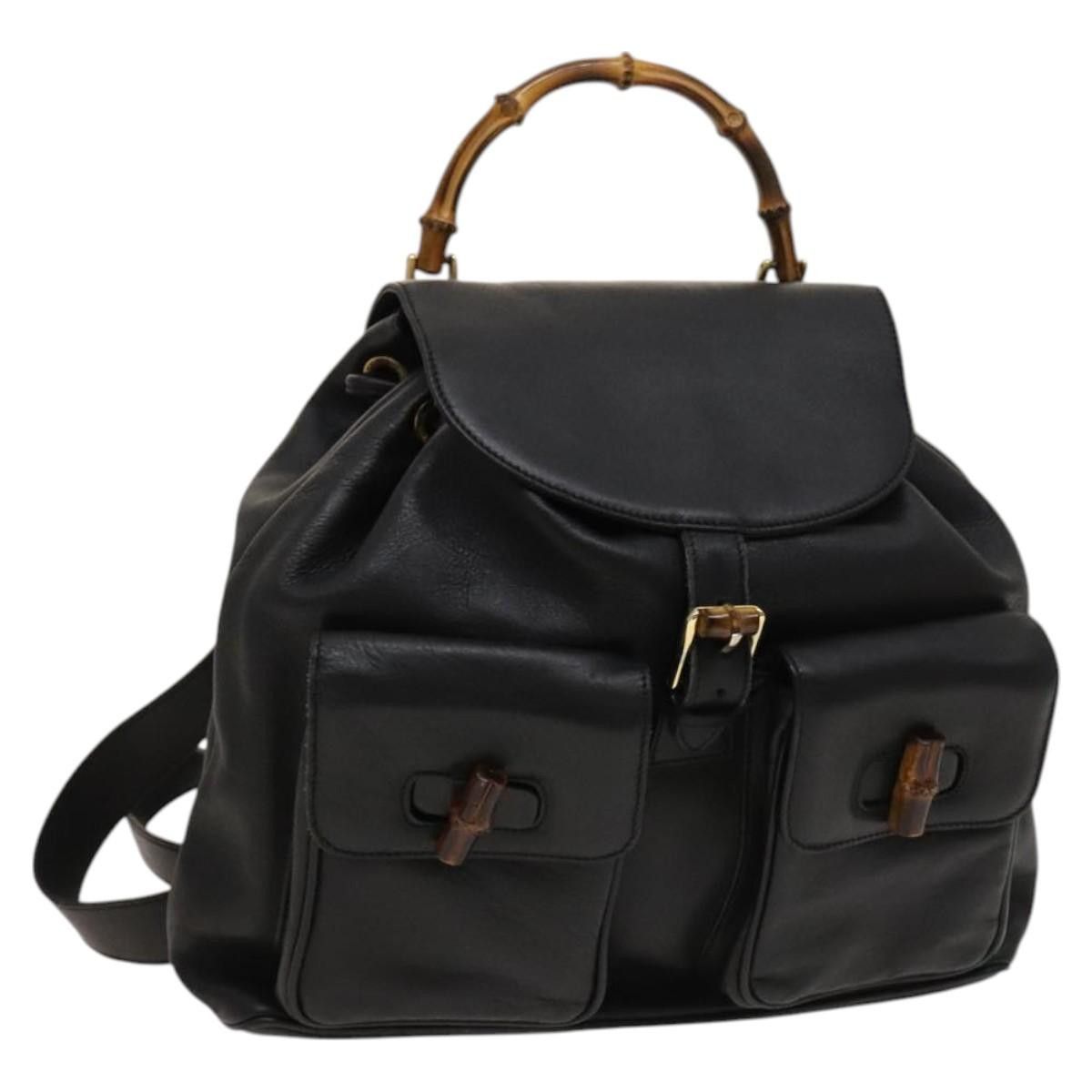 Gucci Gucci Bamboo backpack Size ONE SIZE - 24 Thumbnail