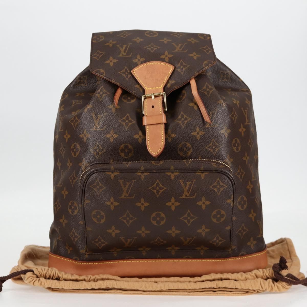 Louis Vuitton Louis Vuitton Montsouris GM backpack Size ONE SIZE - 15 Thumbnail
