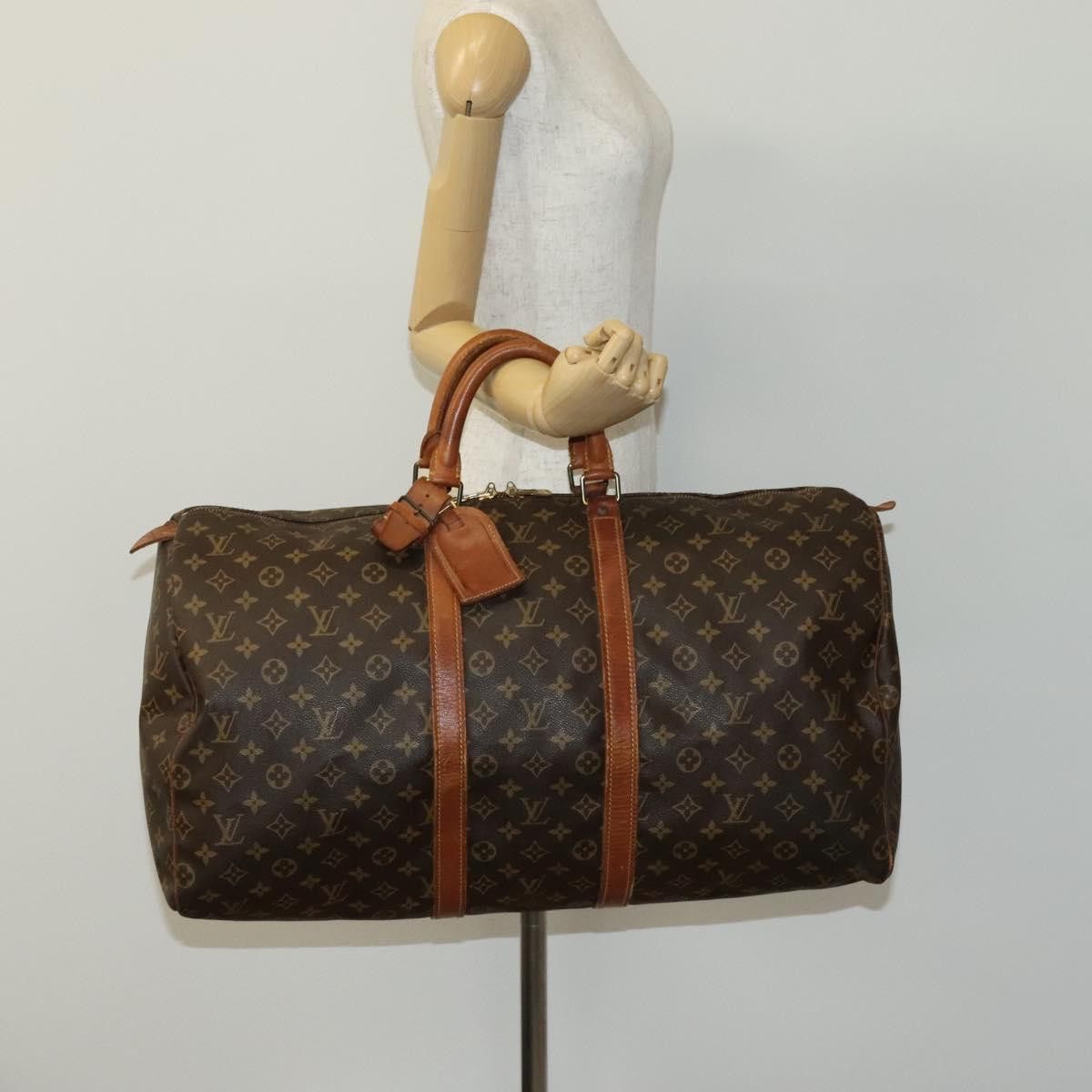 Louis Vuitton Louis Vuitton Keepall 55 travel Size ONE SIZE - 23 Thumbnail