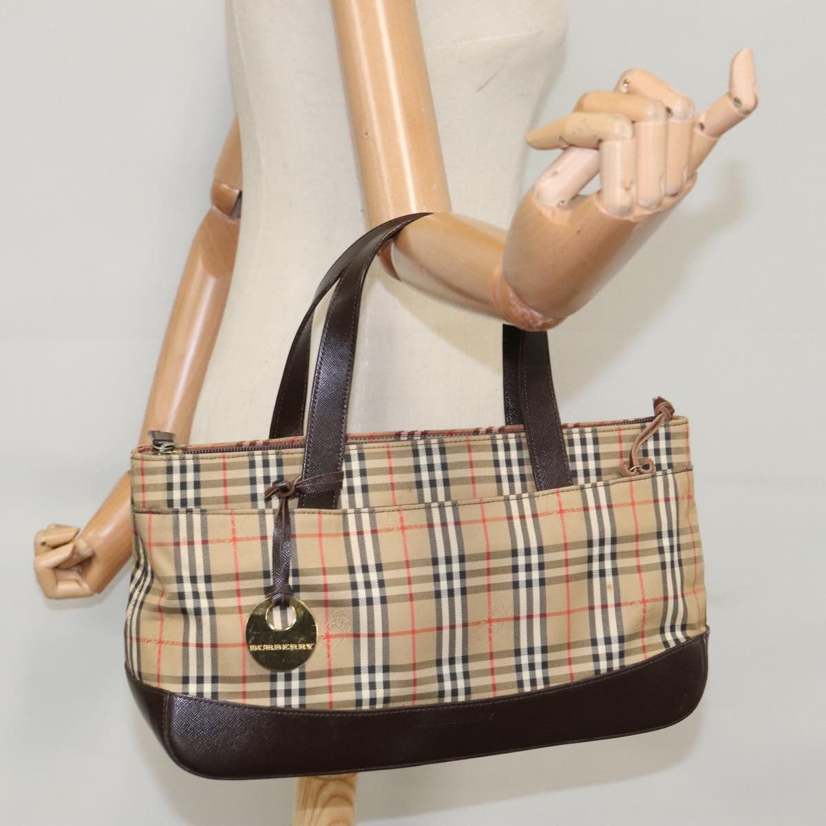 Burberry Burberry Nova Check handbag Size ONE SIZE - 11 Thumbnail