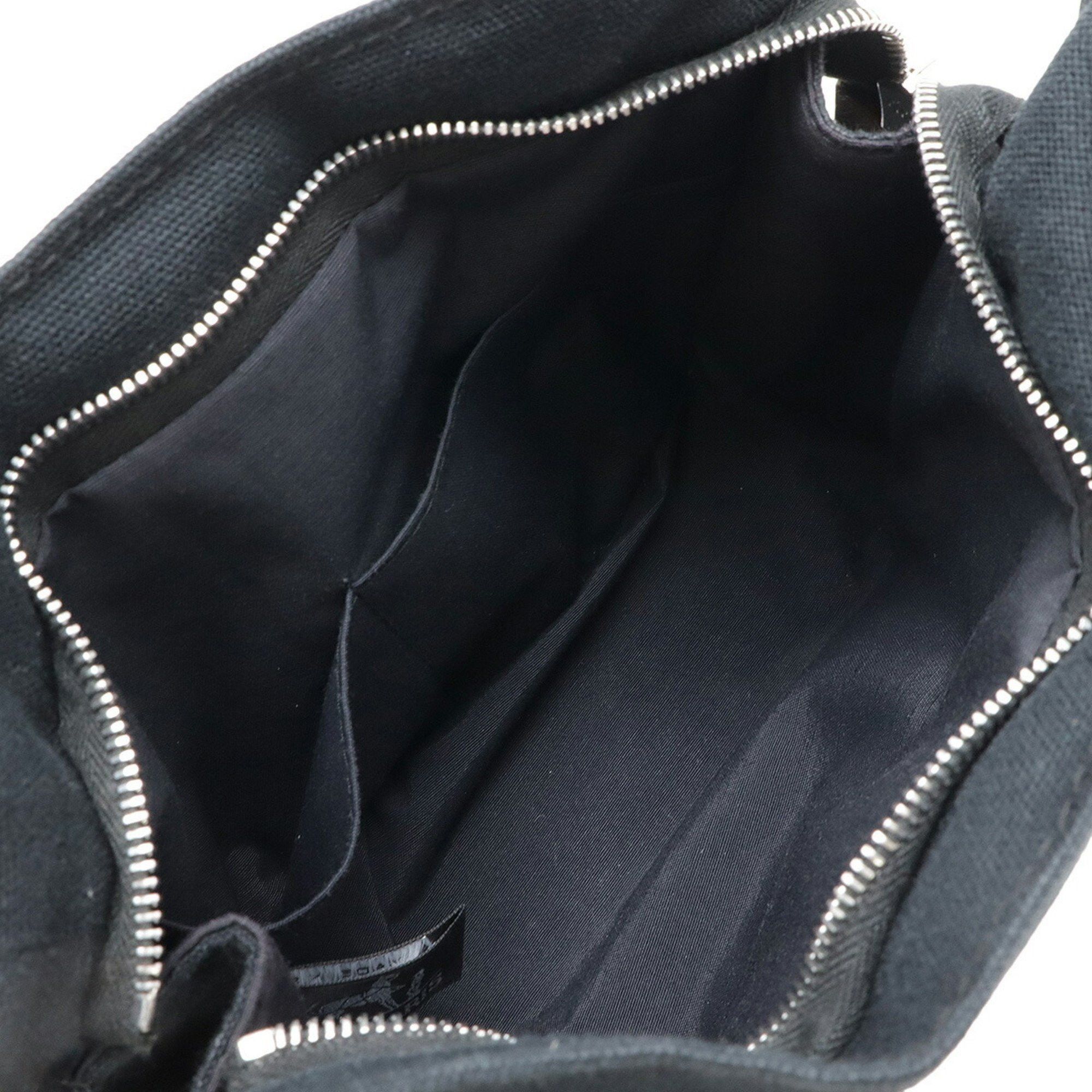 Hermes HERMES Deauville Pouch Travel Multi-Case Canvas Black Size ONE SIZE - 6 Thumbnail