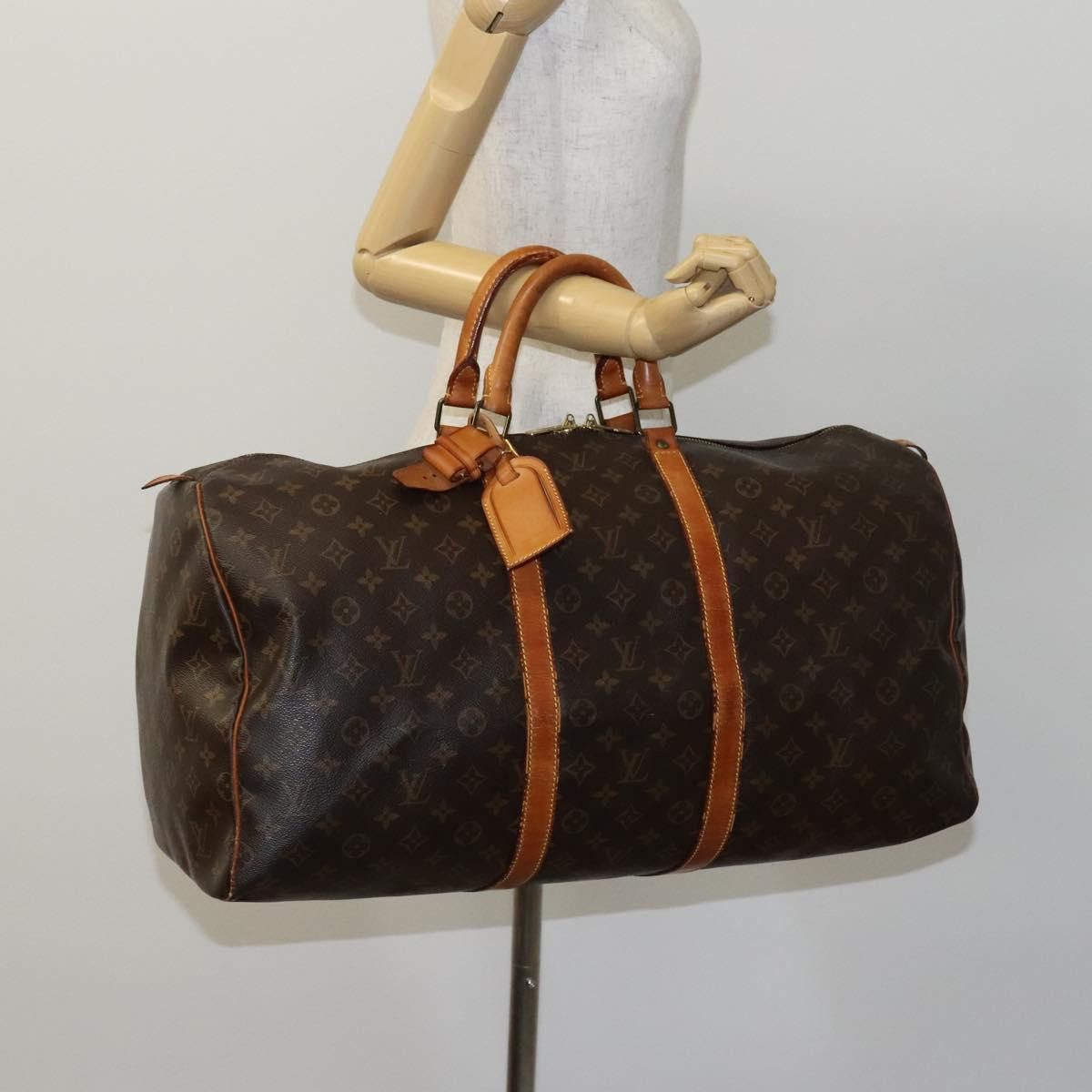 Louis Vuitton Louis Vuitton Keepall 55 travel Size ONE SIZE - 19 Thumbnail