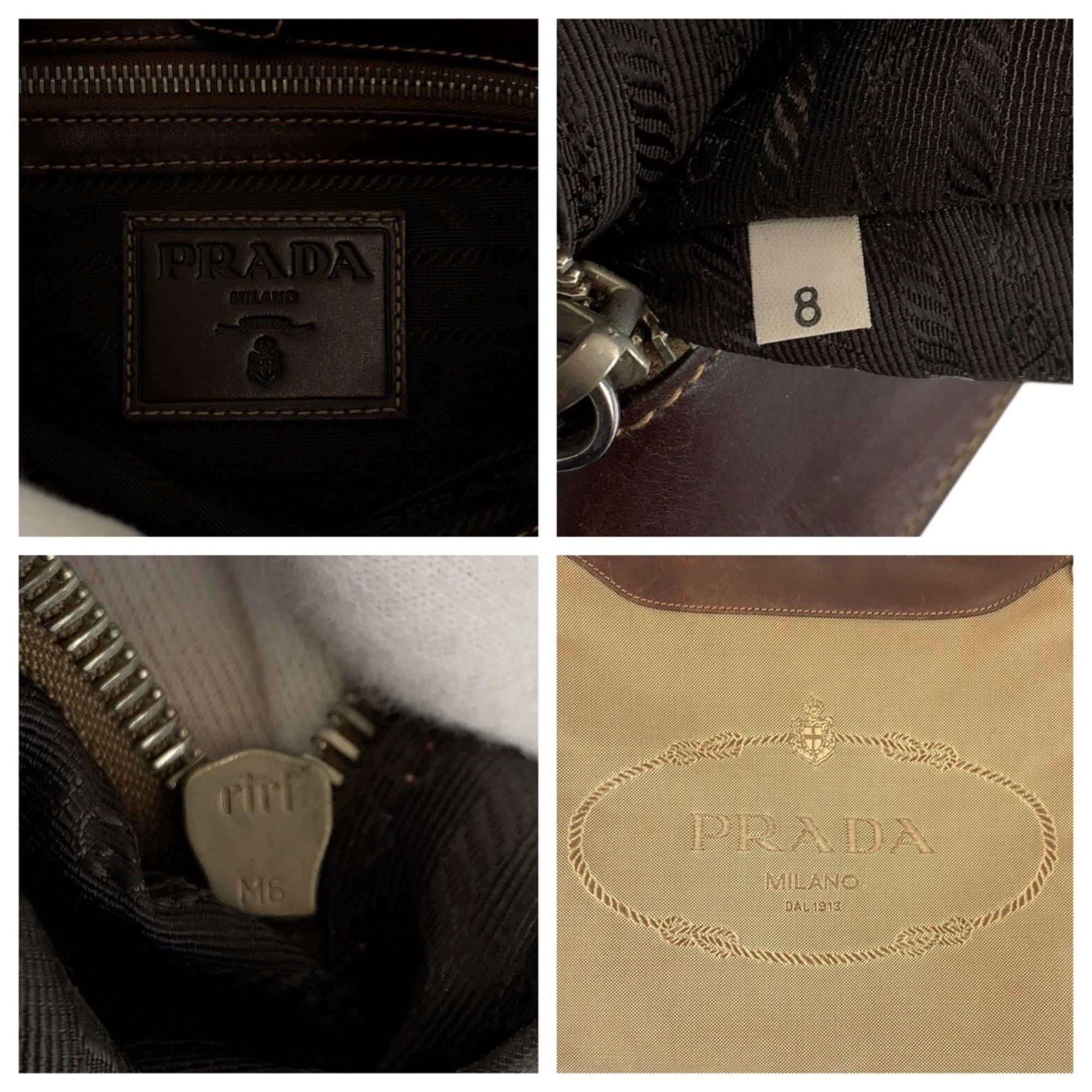 Prada Prada Logo Jacquard shoulder Size ONE SIZE - 7 Thumbnail