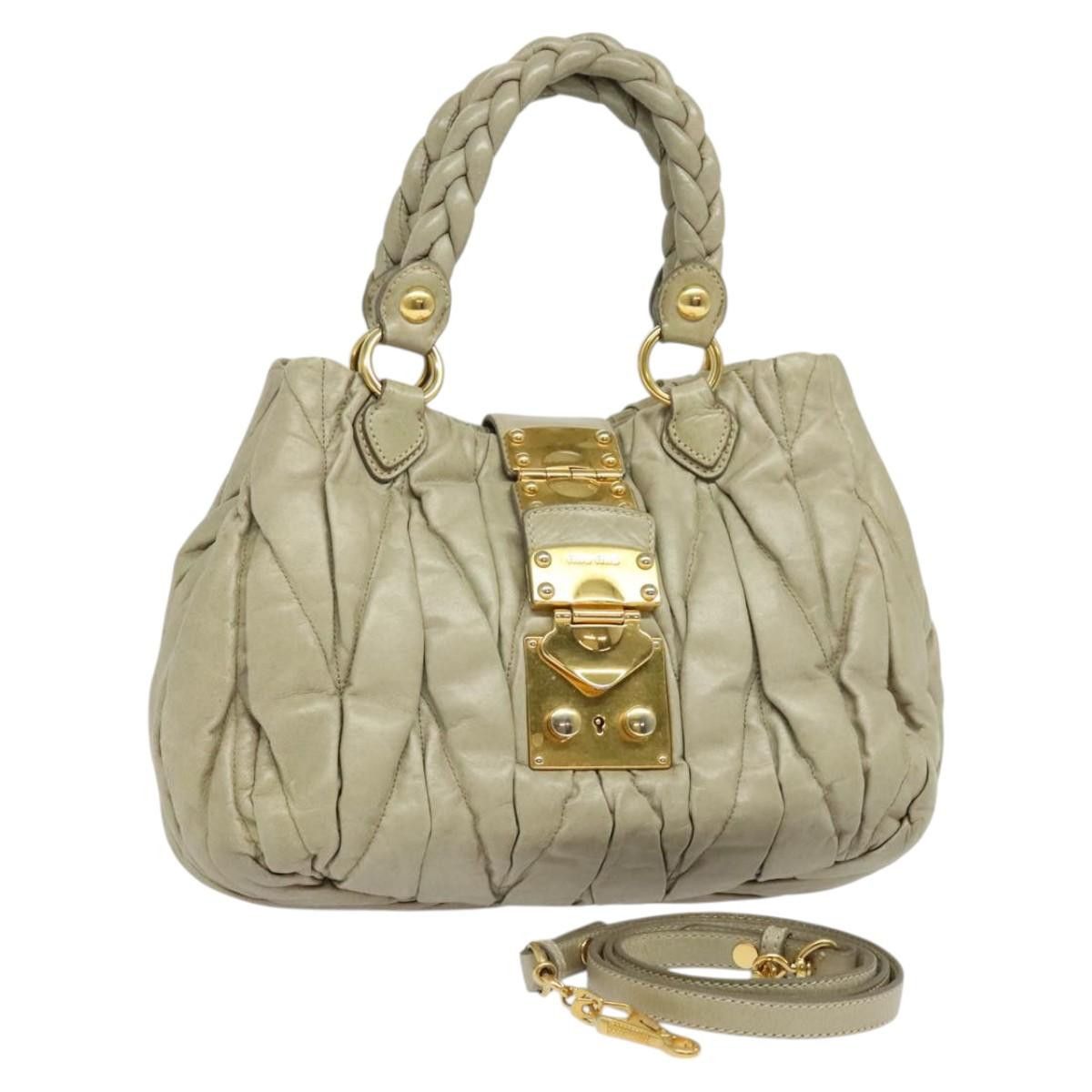 Miu Miu Miu Miu Matelassé handbag Size ONE SIZE - 16 Thumbnail