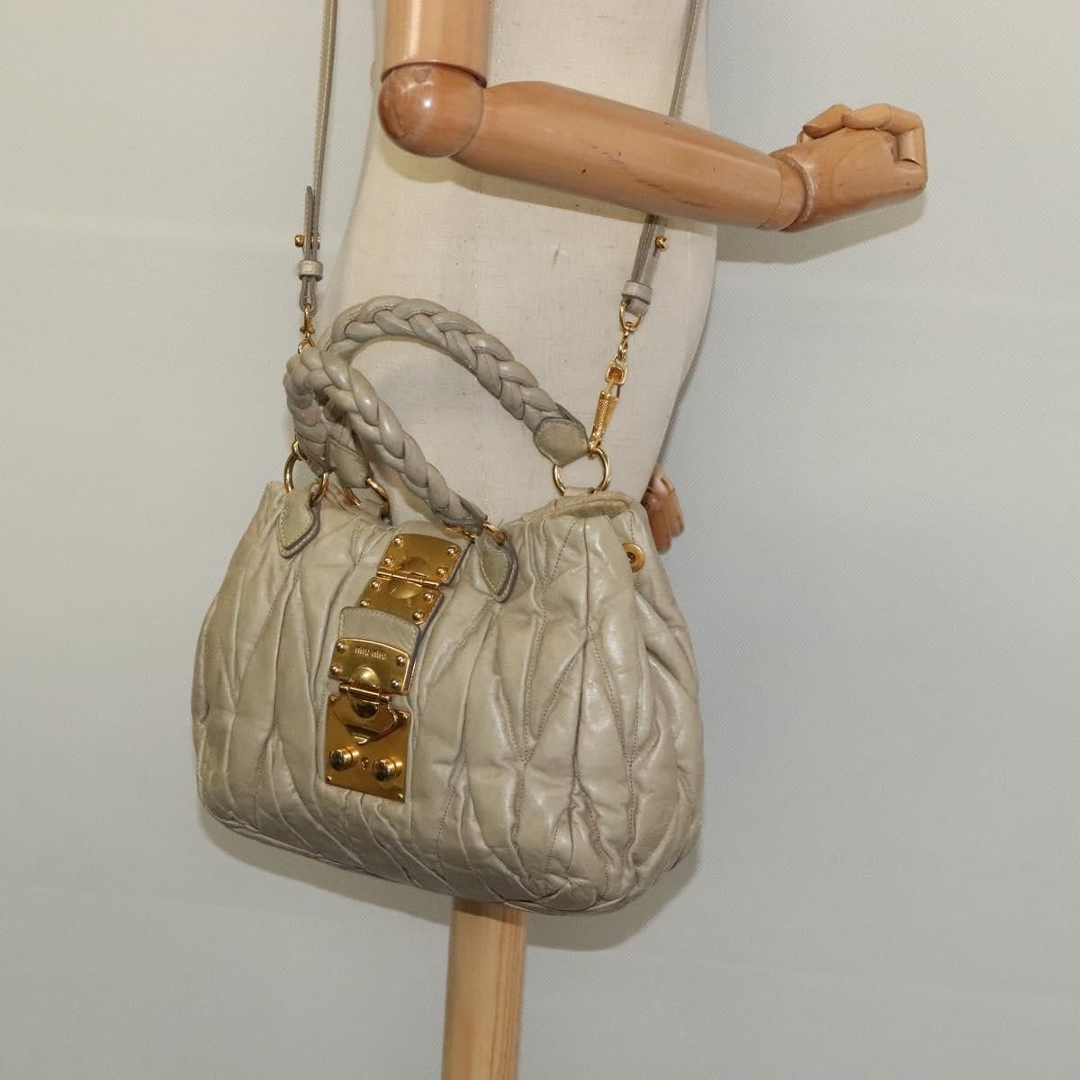 Miu Miu Miu Miu Matelassé handbag Size ONE SIZE - 14 Thumbnail
