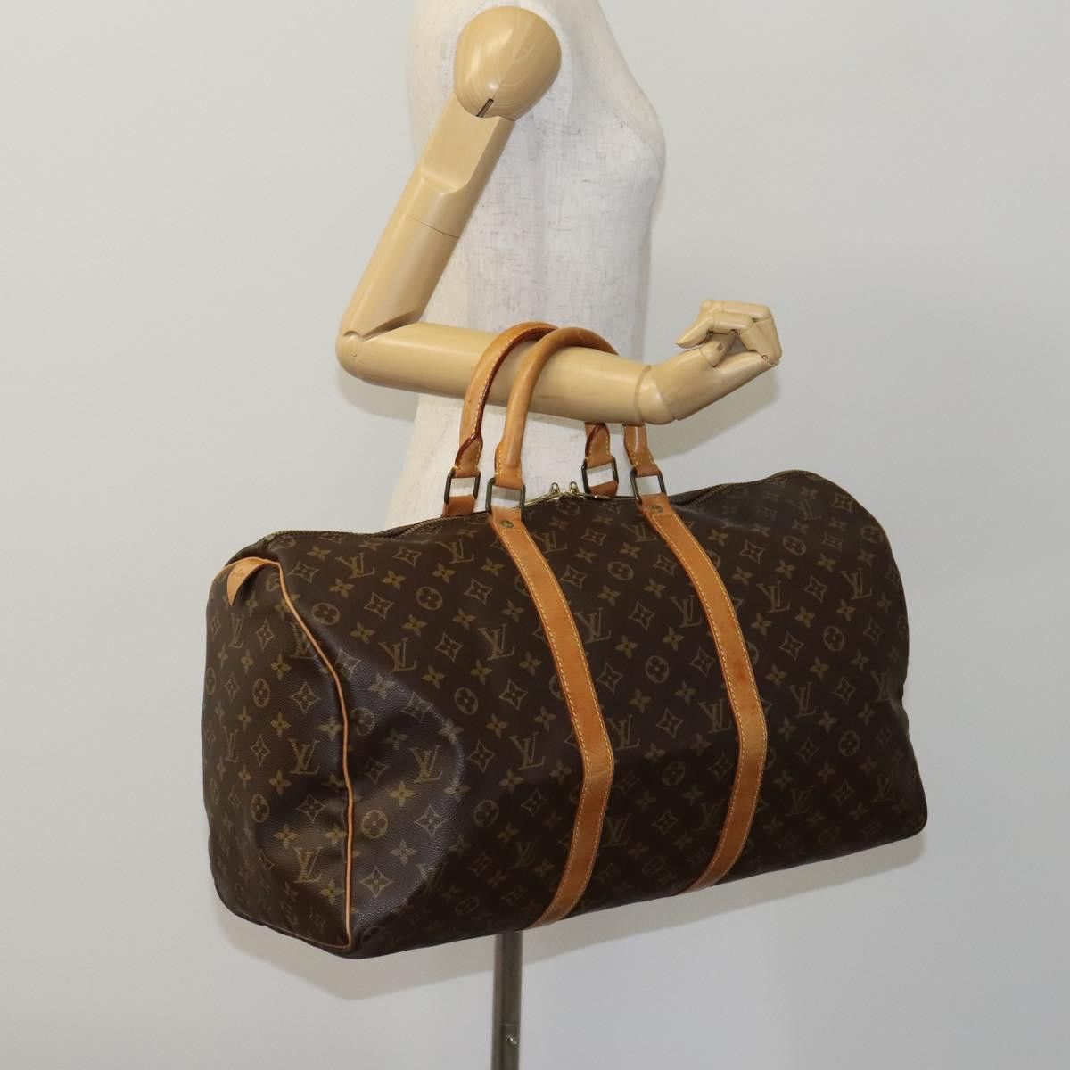 Louis Vuitton Louis Vuitton Keepall 50 travel Size ONE SIZE - 18 Thumbnail