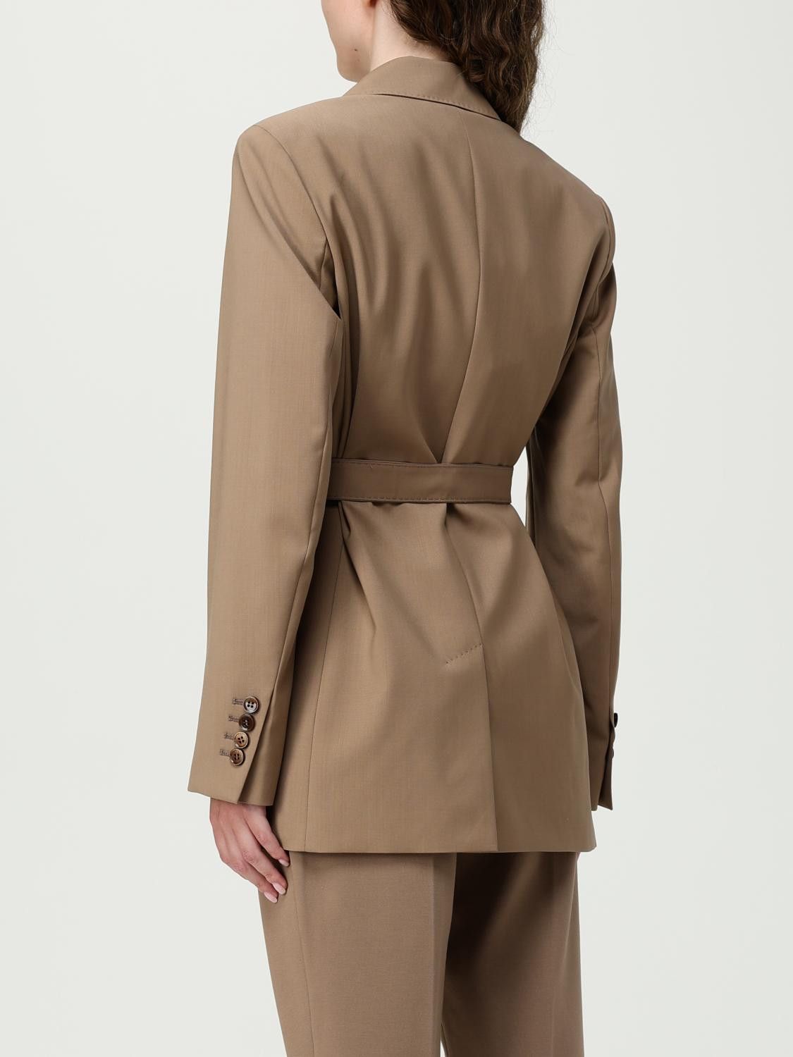 Max Mara Max Mara Jacket Woman Brown Size XS / US 0-2 / IT 36-38 - 3 Thumbnail