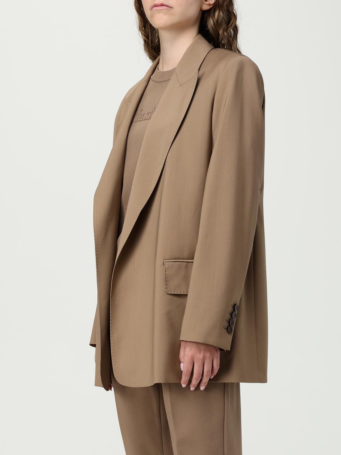 Max Mara Max Mara Jacket Woman Brown Size XS / US 0-2 / IT 36-38 - 4 Thumbnail