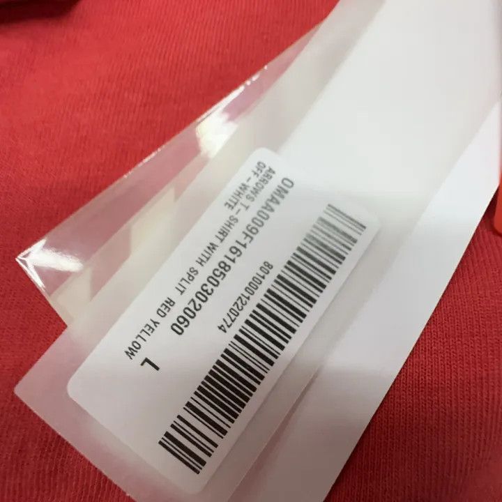 Off-White Off-White Red Short Sleeve T-Shirt 0079 Size US L / EU 52-54 / 3 - 3 Thumbnail