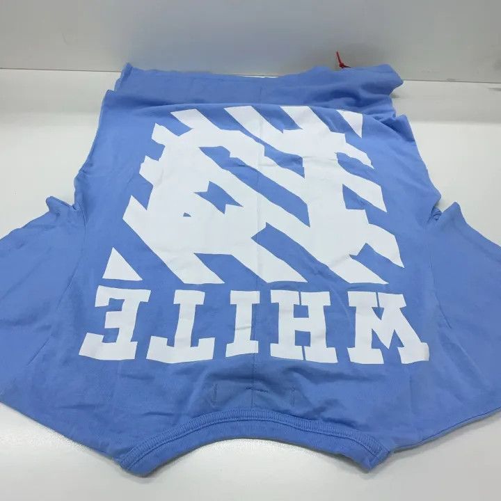 Off-White Off-White Skull Painting T-Shirt in Blue 0079 Size US XXS / EU 40 - 5 Thumbnail