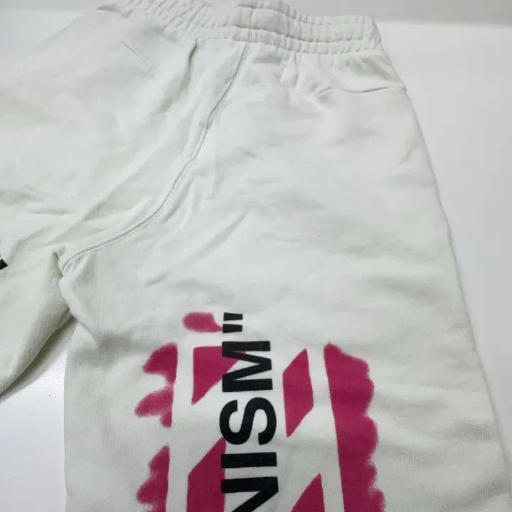 Off-White Off-White SS19 White Graphic Athletic Shorts 0079 Size US 26 / EU 42 - 6 Thumbnail