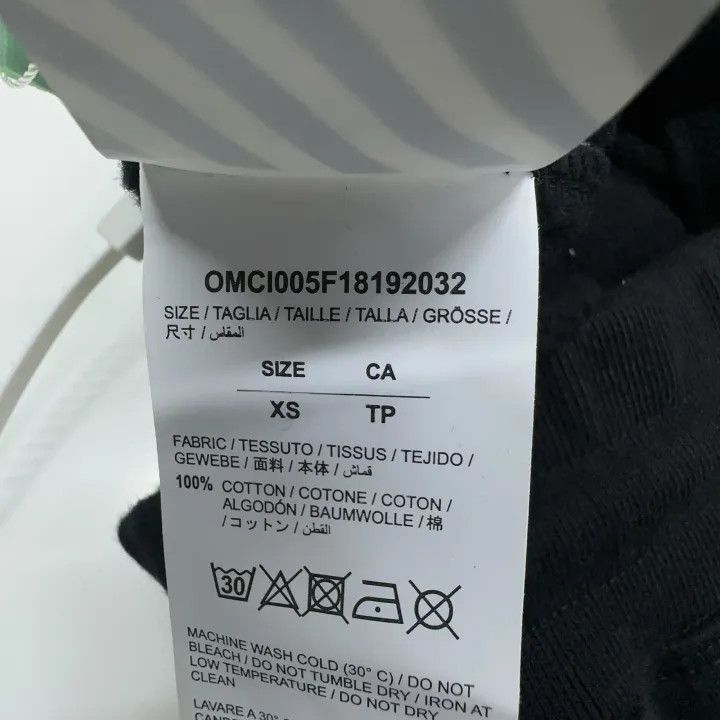 Off-White Off-White Logo Print Black Shorts 0079 Size US 26 / EU 42 - 2 Thumbnail