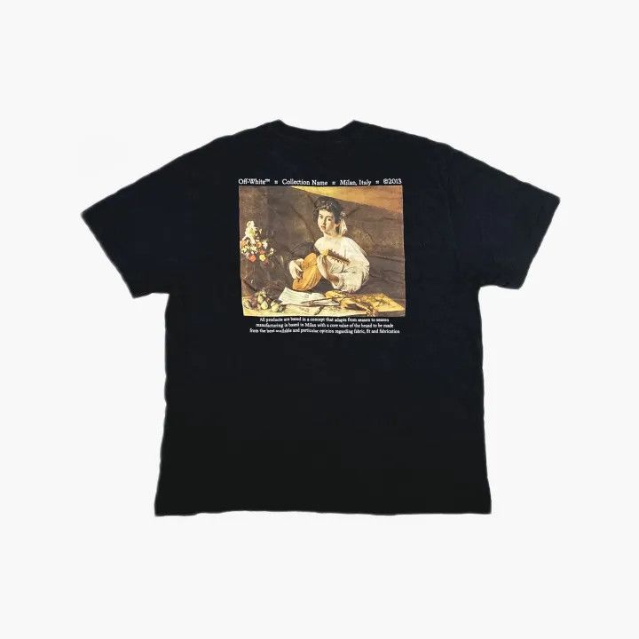 Off-White Off-White Caravaggio Painting Short Sleeve T-Shirt 0079 Size US M / EU 48-50 / 2 - 3 Thumbnail