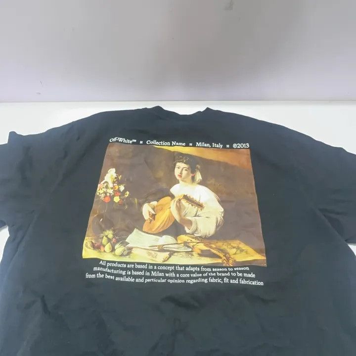 Off-White Off-White Caravaggio Painting Short Sleeve T-Shirt 0079 Size US M / EU 48-50 / 2 - 6 Thumbnail