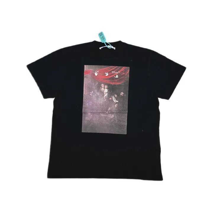Off-White OFF-WHITE SS22 Graphic Print Black T-Shirt 0079 Size US XS / EU 42 / 0 - 2 Thumbnail