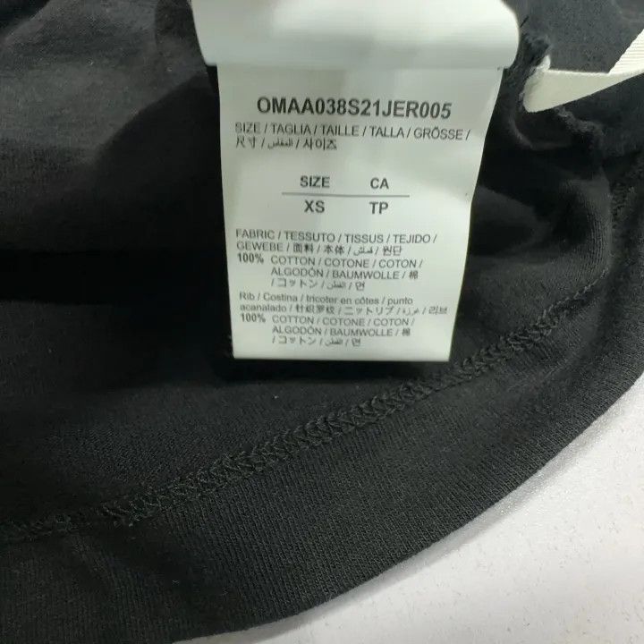 Off-White OFF-WHITE SS22 Graphic Print Black T-Shirt 0079 Size US XS / EU 42 / 0 - 5 Thumbnail