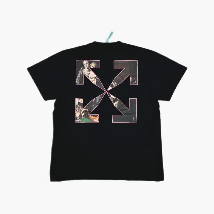 Off-White OFF-WHITE SS22 Graphic Print Black T-Shirt 0079 Size US XS / EU 42 / 0 - 3 Thumbnail