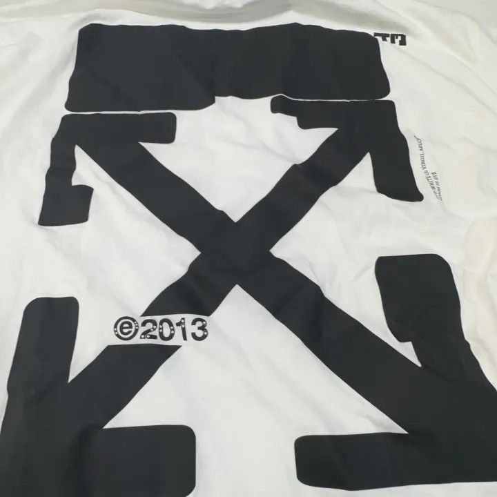 Off-White Off-White Logo Short Sleeve Tee - SS21 Collection 0079 Size US L / EU 52-54 / 3 - 4 Thumbnail