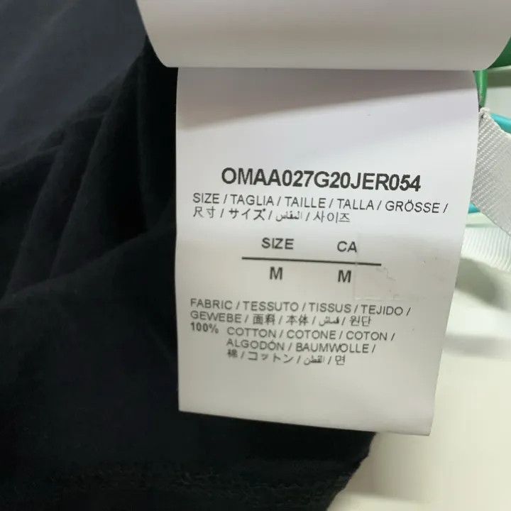 Off-White OFF-WHITE Black Graphic Short Sleeve T-Shirt 0079 Size US M / EU 48-50 / 2 - 2 Thumbnail