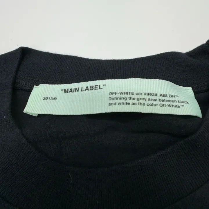 Off-White OFF-WHITE Black Graphic Short Sleeve T-Shirt 0079 Size US M / EU 48-50 / 2 - 3 Thumbnail