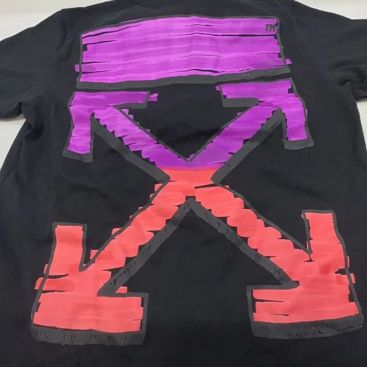 Off-White Off-White SS21 Graphic Cotton T-Shirt for Men 0079 Size US XS / EU 42 / 0 - 4 Thumbnail