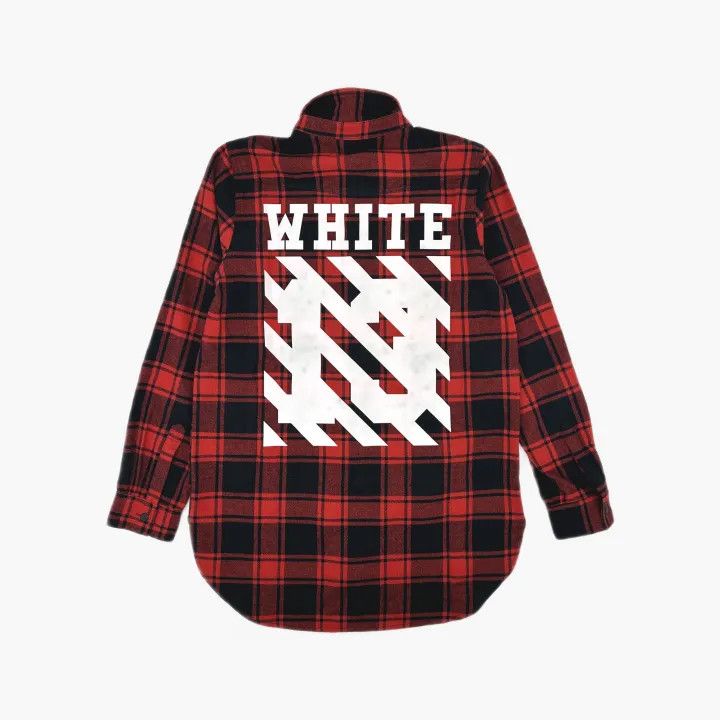 Off-White OFF-WHITE Red Plaid Button-Up Shirt for All 0079 Size US M / EU 48-50 / 2 - 3 Thumbnail