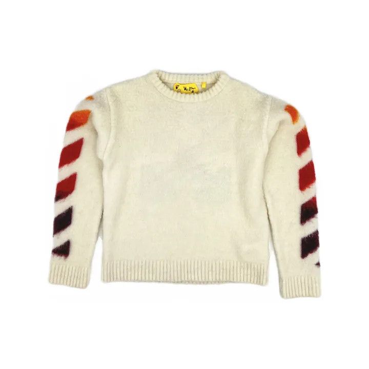 Off-White Off-White Kids Arrow Pattern Knit Sweater 0079 Size US M / EU 48-50 / 2 - 2 Thumbnail