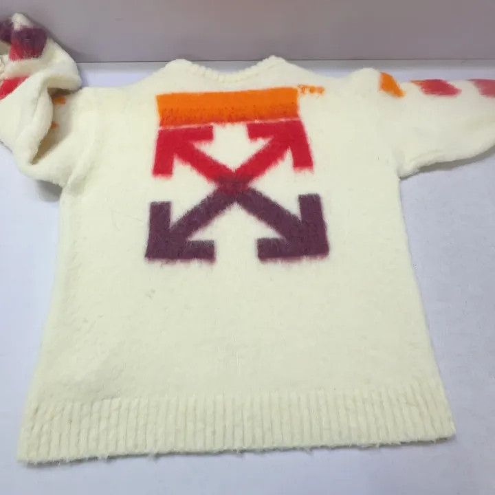Off-White Off-White Kids Arrow Pattern Knit Sweater 0079 Size US M / EU 48-50 / 2 - 7 Thumbnail