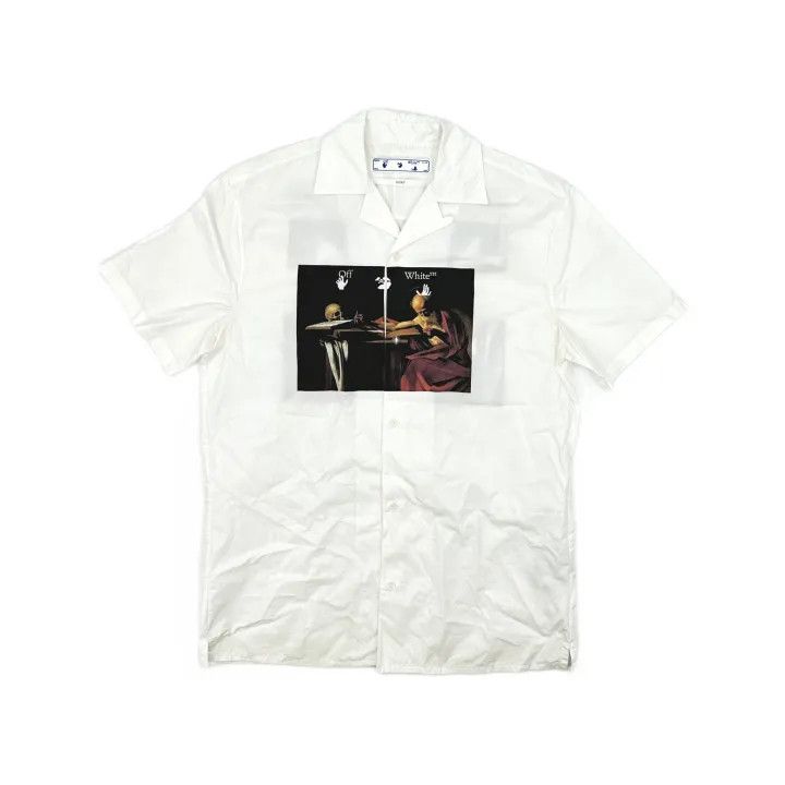 Off-White Off-White SS21 Caravaggio Holiday Short Sleeve Shirt 0079 Size US S / EU 44-46 / 1 - 2 Thumbnail