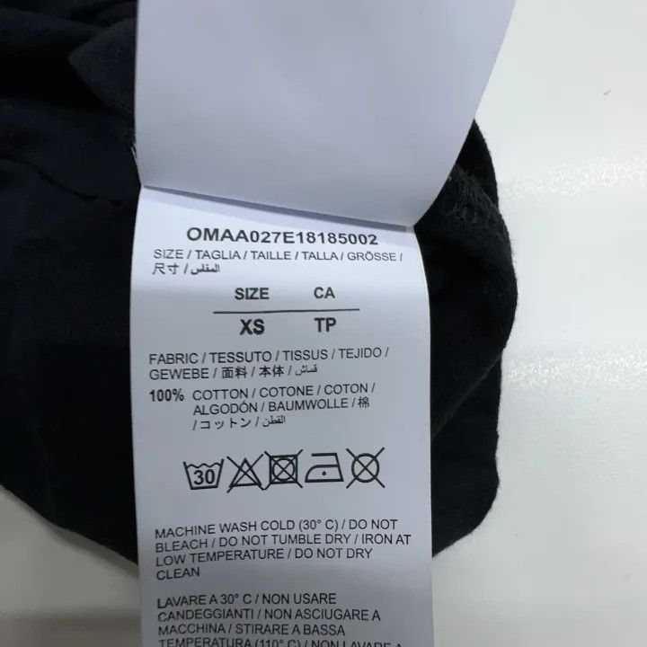 Off-White Off-White Black Loose Fit Short Sleeve T-Shirt 0079 Size US XS / EU 42 / 0 - 3 Thumbnail