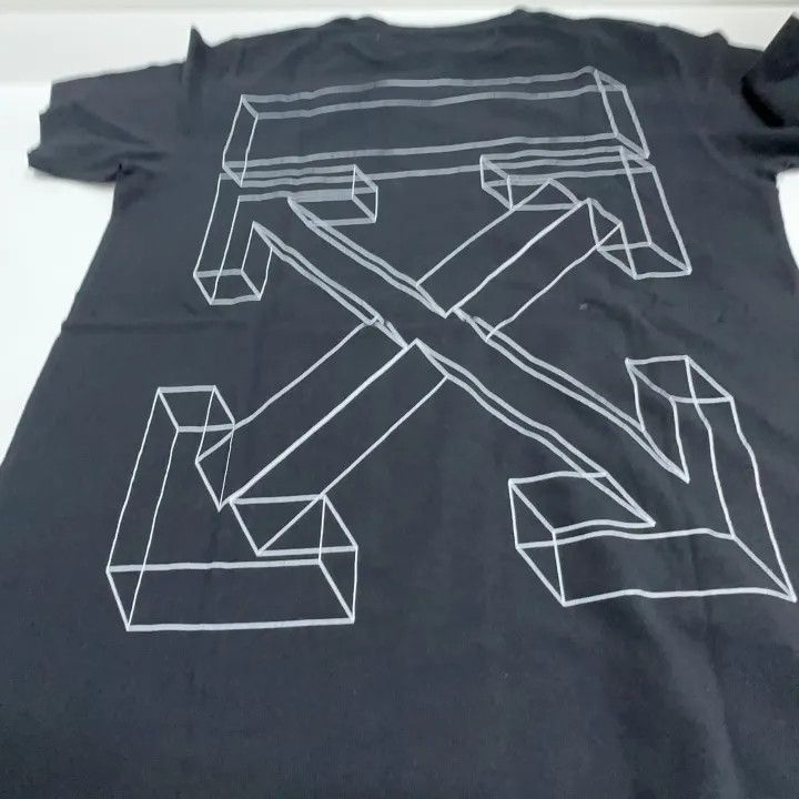 Off-White Off-White Black Loose Fit Short Sleeve T-Shirt 0079 Size US XS / EU 42 / 0 - 5 Thumbnail