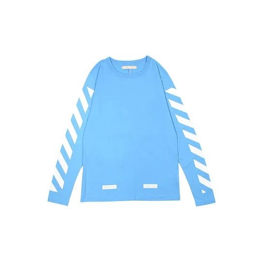 Off-White OFF-WHITE C/O Long Sleeve Striped Tee 0079 Size US S / EU 44-46 / 1 - 2 Thumbnail