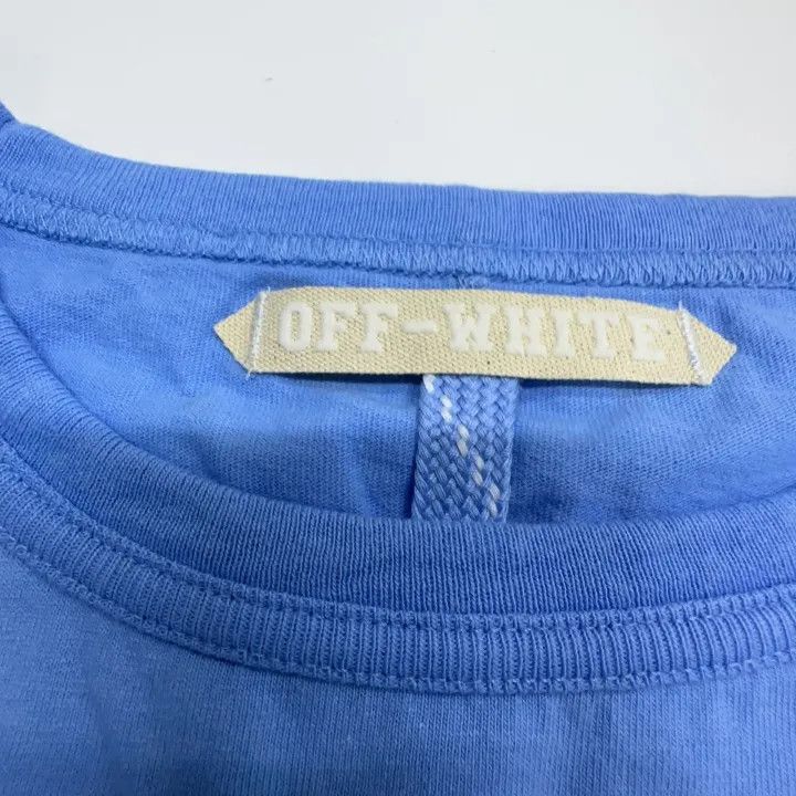 Off-White OFF-WHITE C/O Long Sleeve Striped Tee 0079 Size US S / EU 44-46 / 1 - 5 Thumbnail