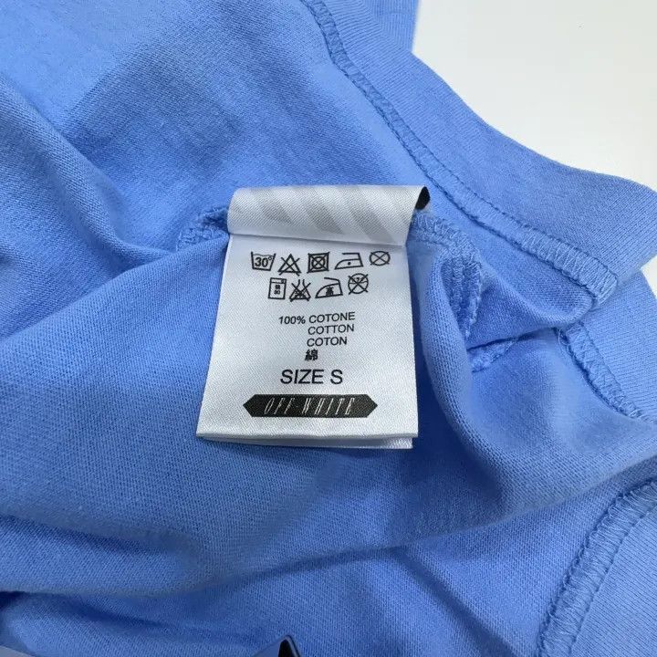 Off-White OFF-WHITE C/O Long Sleeve Striped Tee 0079 Size US S / EU 44-46 / 1 - 3 Thumbnail